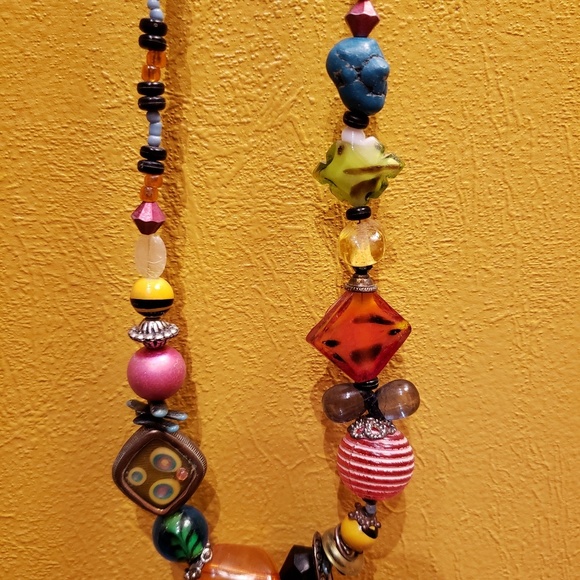 Multi-Stone Necklace - Picture 2 of 3